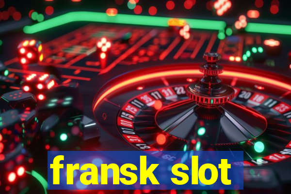 fransk slot