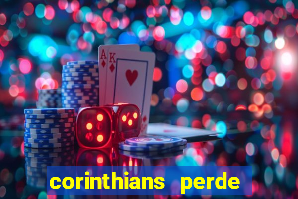 corinthians perde nego some