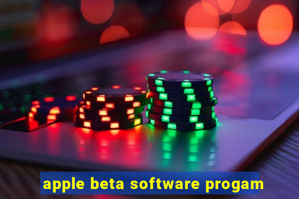 apple beta software progam