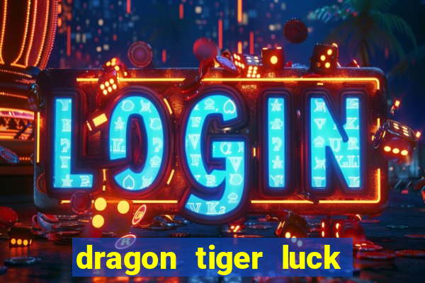 dragon tiger luck demo pg slot