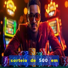 sorteio de 500 em cash toda segunda feira novibet