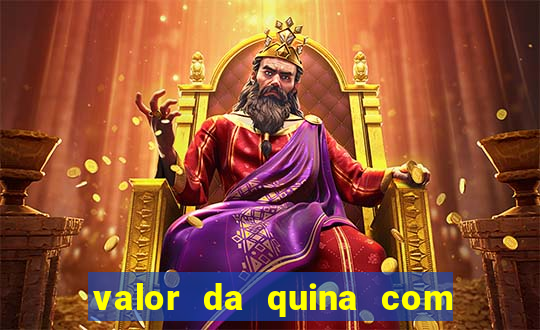 valor da quina com 7 n煤meros