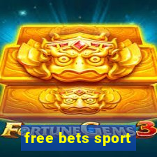 free bets sport