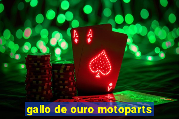 gallo de ouro motoparts