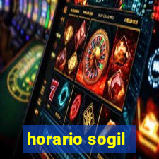 horario sogil