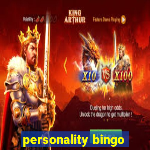 personality bingo