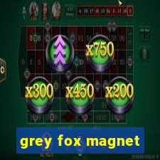 grey fox magnet