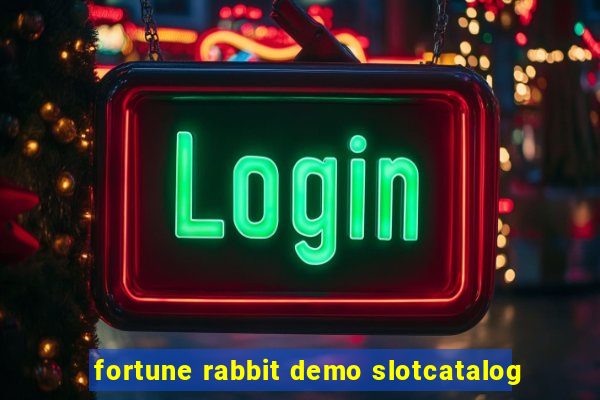 fortune rabbit demo slotcatalog