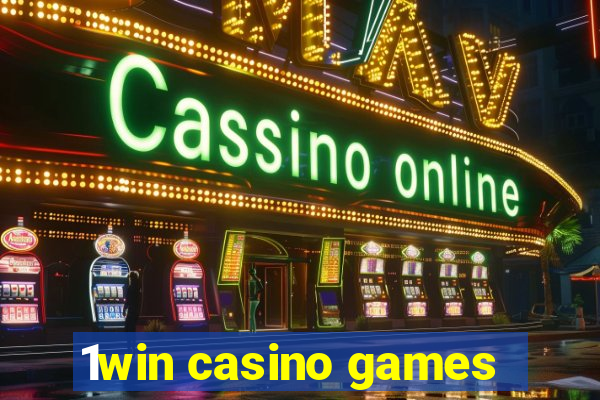 1win casino games