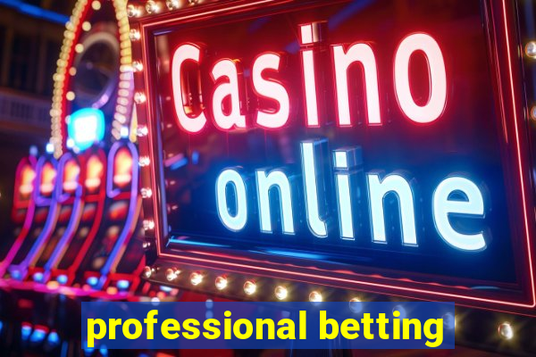 professional betting