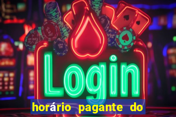 horário pagante do fortune tiger