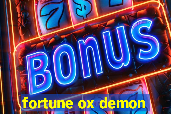 fortune ox demon