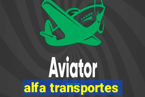 alfa transportes