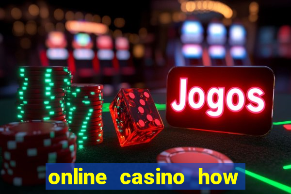 online casino how to win