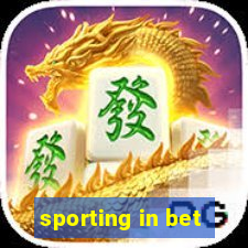 sporting in bet