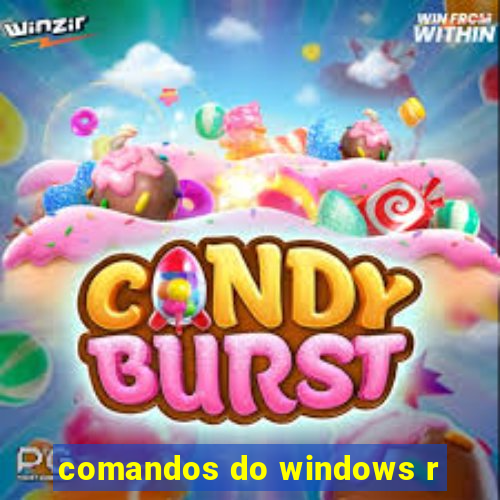 comandos do windows r