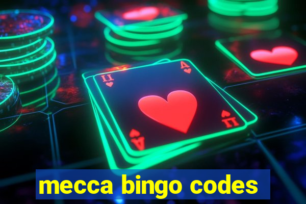 mecca bingo codes