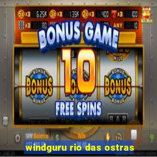 windguru rio das ostras