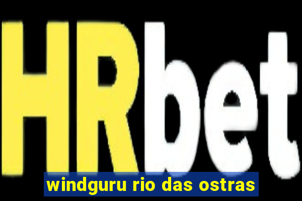 windguru rio das ostras