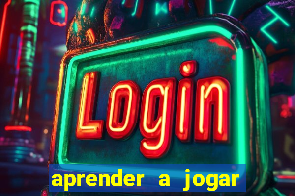 aprender a jogar poker online