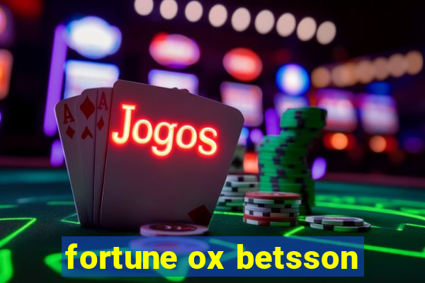 fortune ox betsson