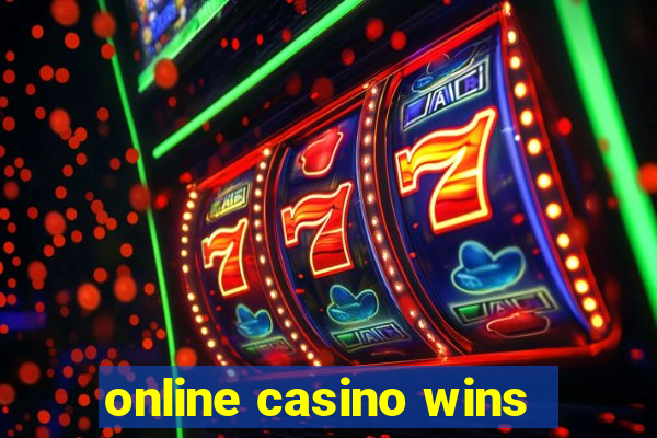 online casino wins