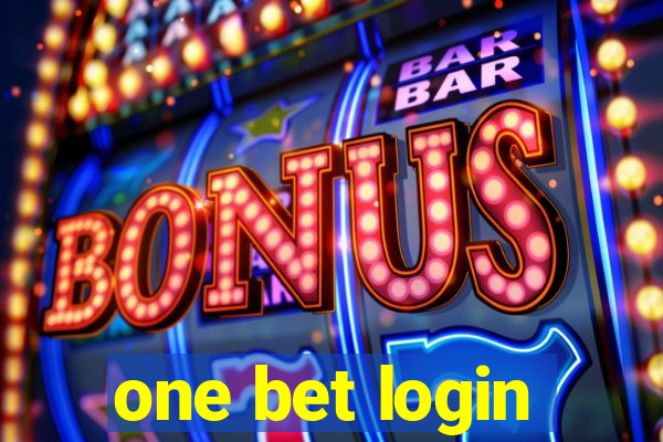 one bet login