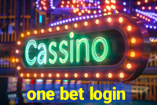 one bet login