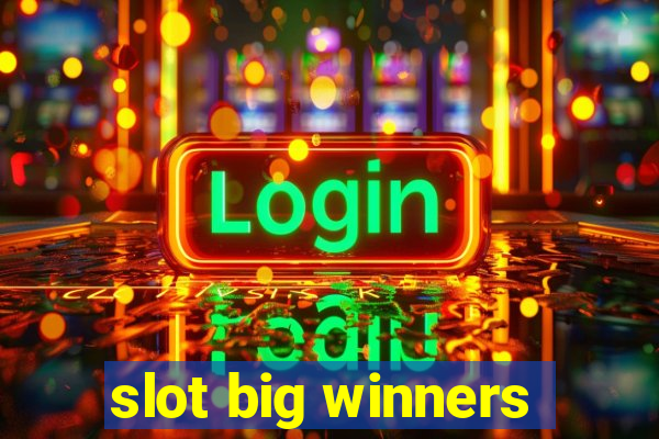 slot big winners