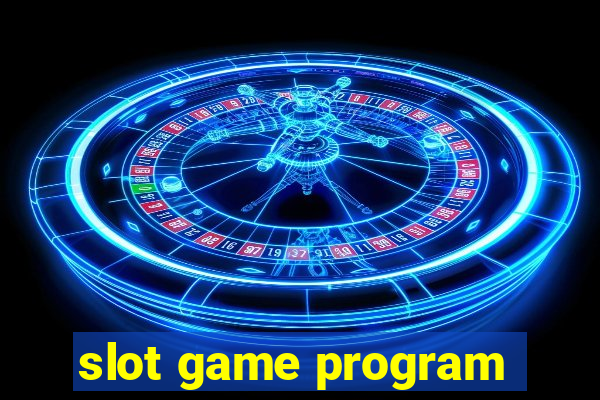 slot game program