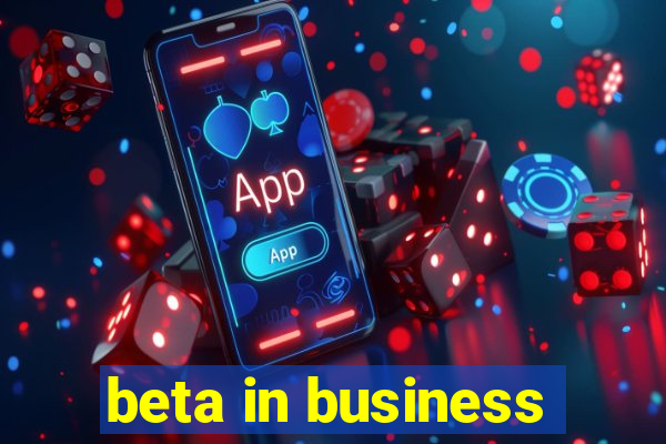 beta in business