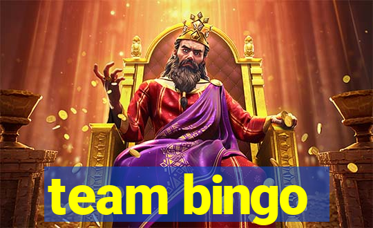 team bingo