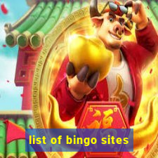 list of bingo sites