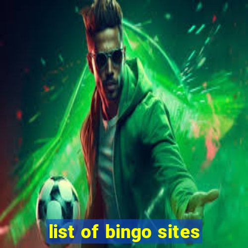 list of bingo sites