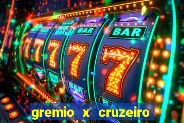 gremio x cruzeiro ao vivo hd