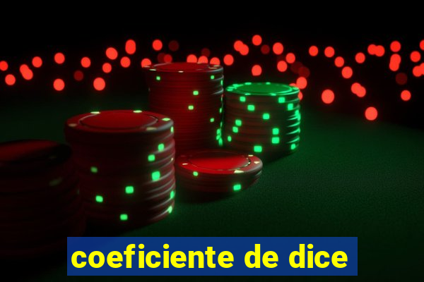 coeficiente de dice