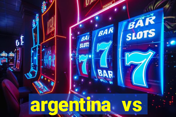 argentina vs colombia onde assistir