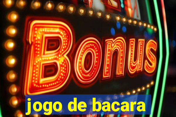 jogo de bacara