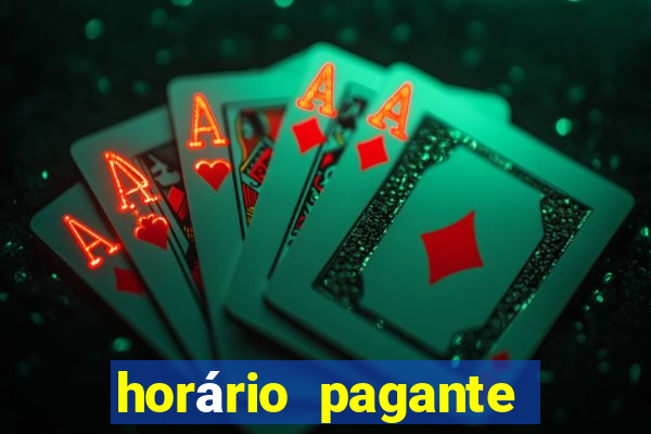 horário pagante fortune mouse