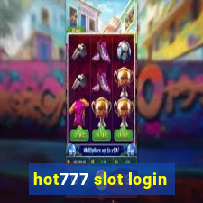 hot777 slot login