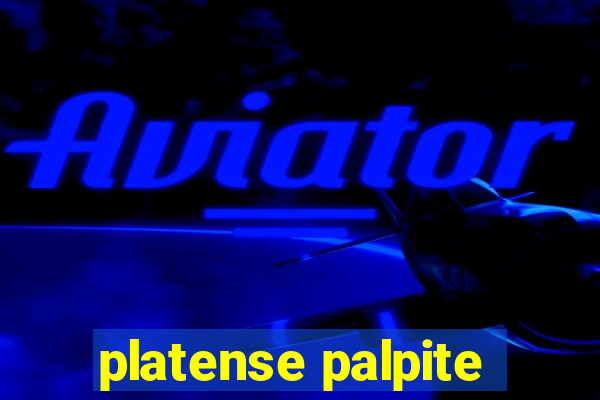 platense palpite