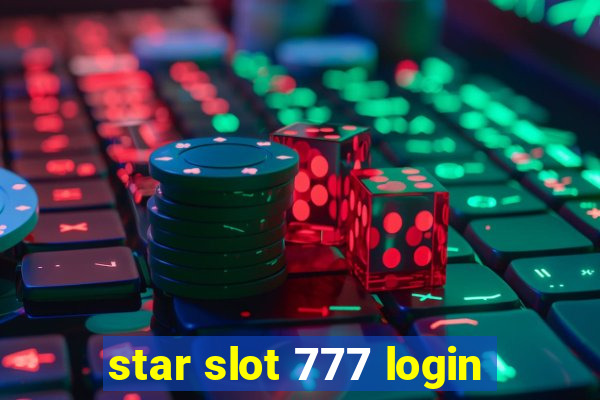 star slot 777 login