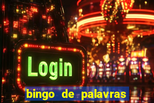 bingo de palavras como fazer