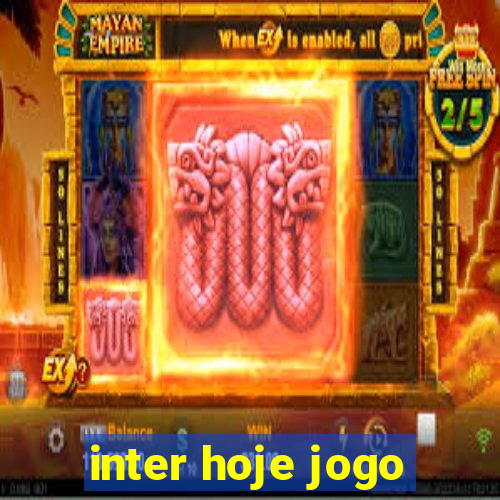 inter hoje jogo