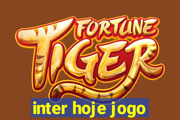 inter hoje jogo