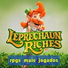 rpgs mais jogados do mundo