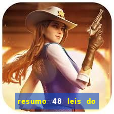 resumo 48 leis do poder pdf