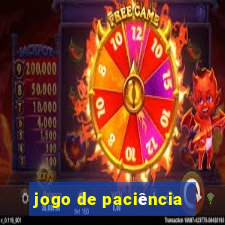 jogo de paciência