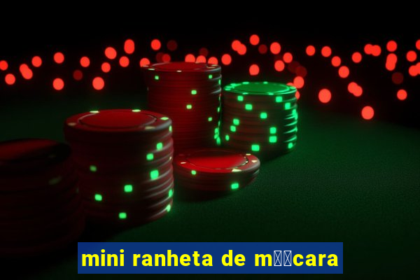 mini ranheta de m璋﹕cara