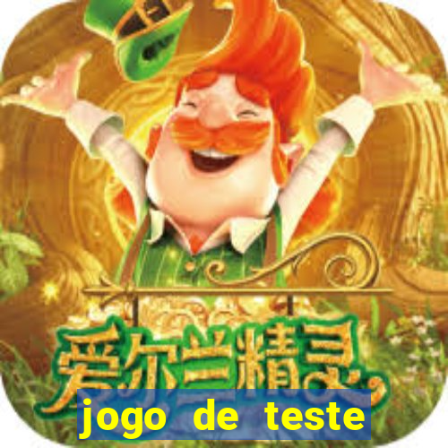 jogo de teste fortune tiger